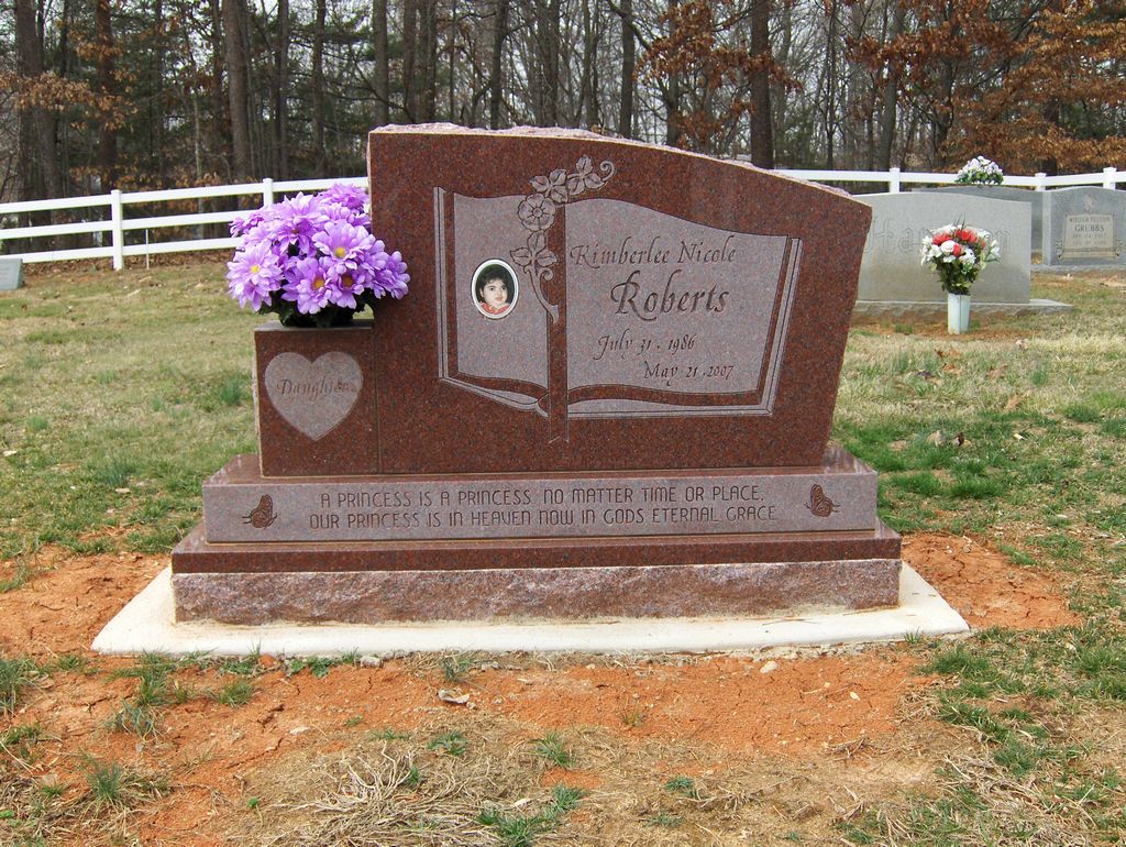 Single Monuments Memorial Headstones & Grave Tombstone Markers