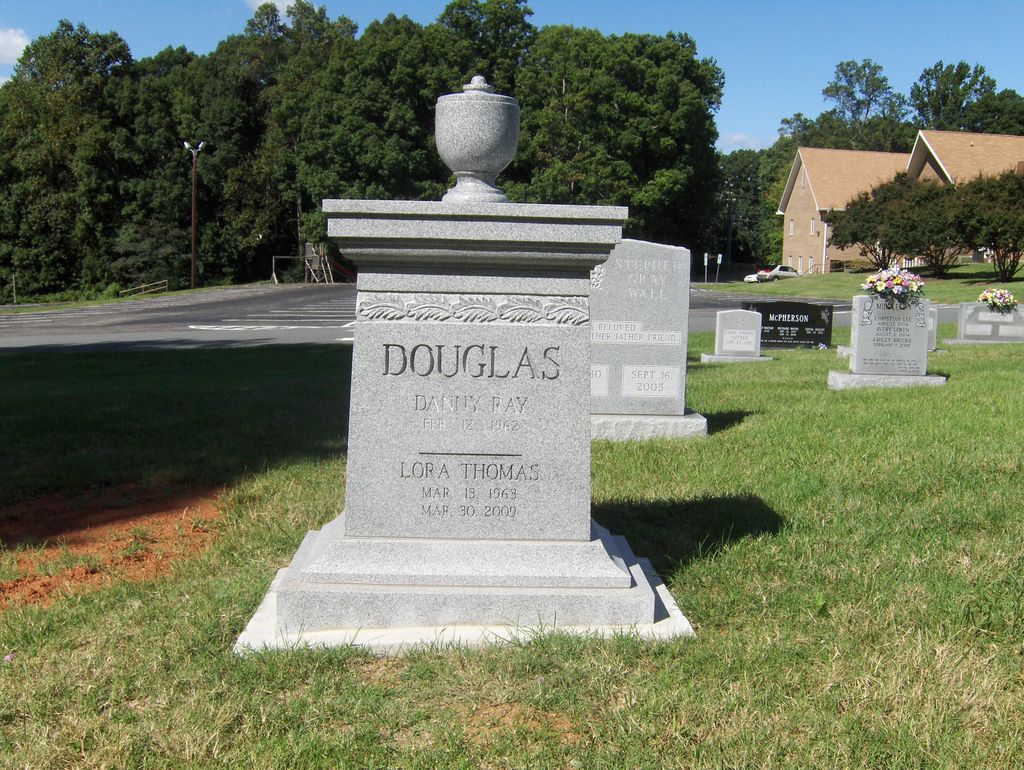 Dual Monuments Memorial Headstones & Grave Tombstone Markers