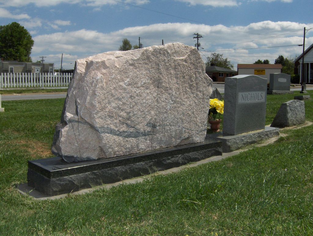 Dual Monuments Memorial Headstones & Grave Tombstone Markers