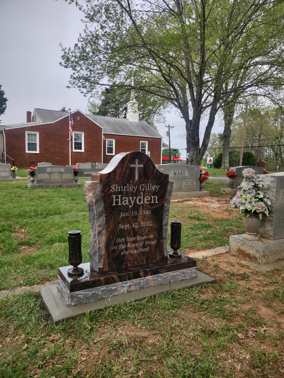 Single Monuments Memorial Headstones & Grave Tombstone Markers